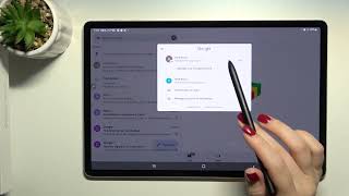 how to logout from gmail account on samsung galaxy tab s8  - manage gmail account