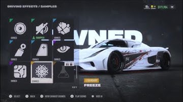 NFS Unbound | how to remove effects, the TRUTH