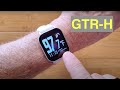 Bakeey GTR-H Continuous Temperature IP67 Waterproof Health Smartwatch:  Unboxing and 1st Look