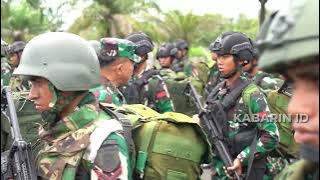 Fully Armed, Hundreds of Soldiers from Yonif 623/Bwu Depart for the Papuan OPM Nest