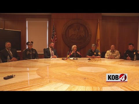 New Mexico Gov. Lujan Grisham holds news conference on gun violence