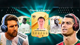Our Best Fut Draft So Far - Messi & Ronaldo Play Fifa