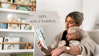 DITL with two toddlers | Lazy day at home | Mini Temu haul | Mum of two UK