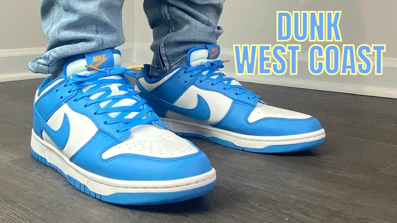 NIKE DUNK WEST COAST ON FEET REP REVIEW @kickify_liz - YouTube