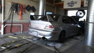 800 Horsepower 2003 Mitsubishi Evo Tuned At Smokey's Dyno