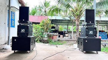 Bộ âm thanh phục vụ đám cưới - chỉ 75.200 - loa hoả tiễn RuBy 212pro & Sub hầm 50RuBy coil 115