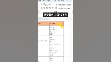 初心者バレするExcelの使い方　#エクセル初心者 #エクセル #excel #エクセル学習 #事務職