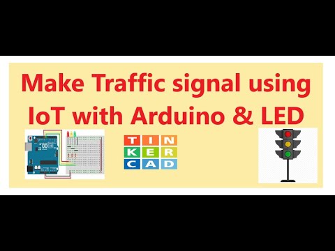 Make traffic signal using arduino with led - YouTube