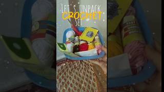 New crochet set... diving into a new hobby.🌷✨#subscribe #crochet #trend #short #viral #trending