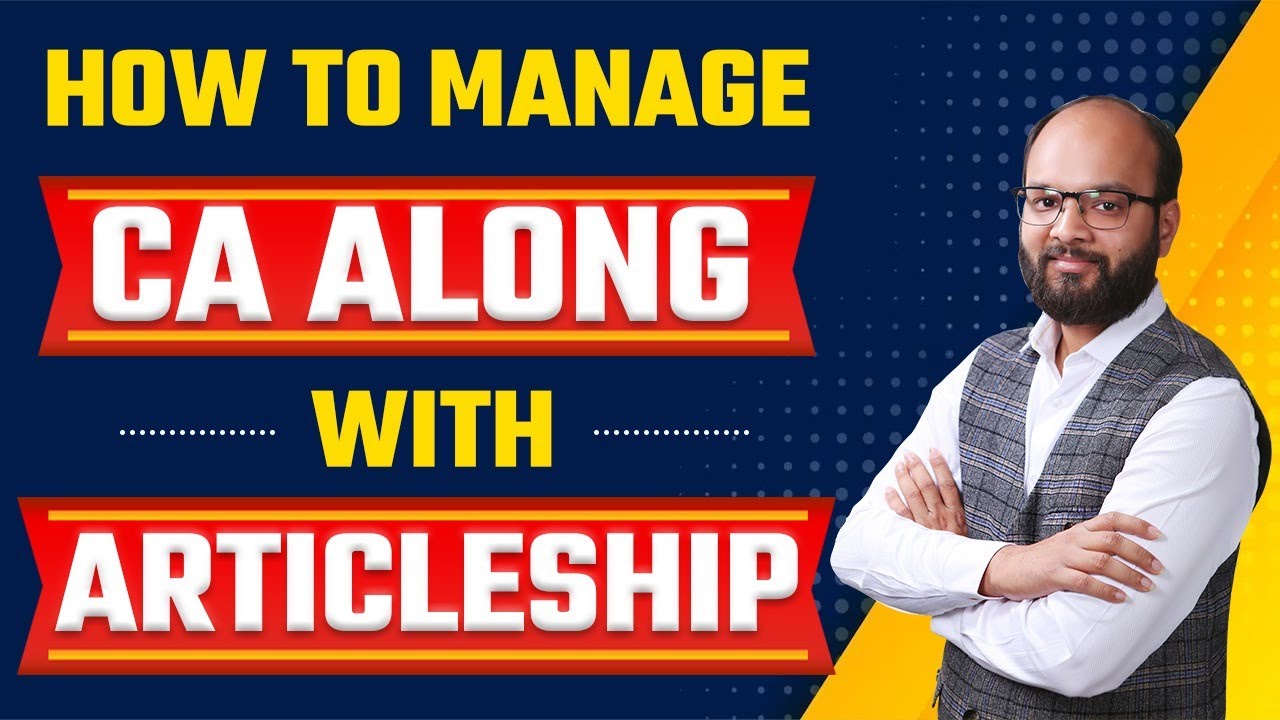 CA Inter Study Plan with Articleship | Tips to Manage CA Inter Study ...