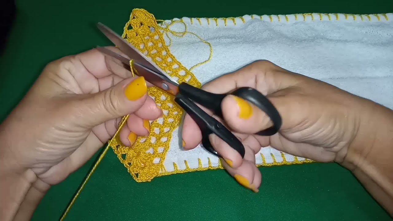 Base de bate mão🖐em croche (redinha)🌲 passo a passo