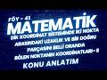 10. Sınıf Matematik – Dik Koordinat Sisteminde İki Nokta Arasındaki Uzaklık | Konu Anlatımı PART 1
