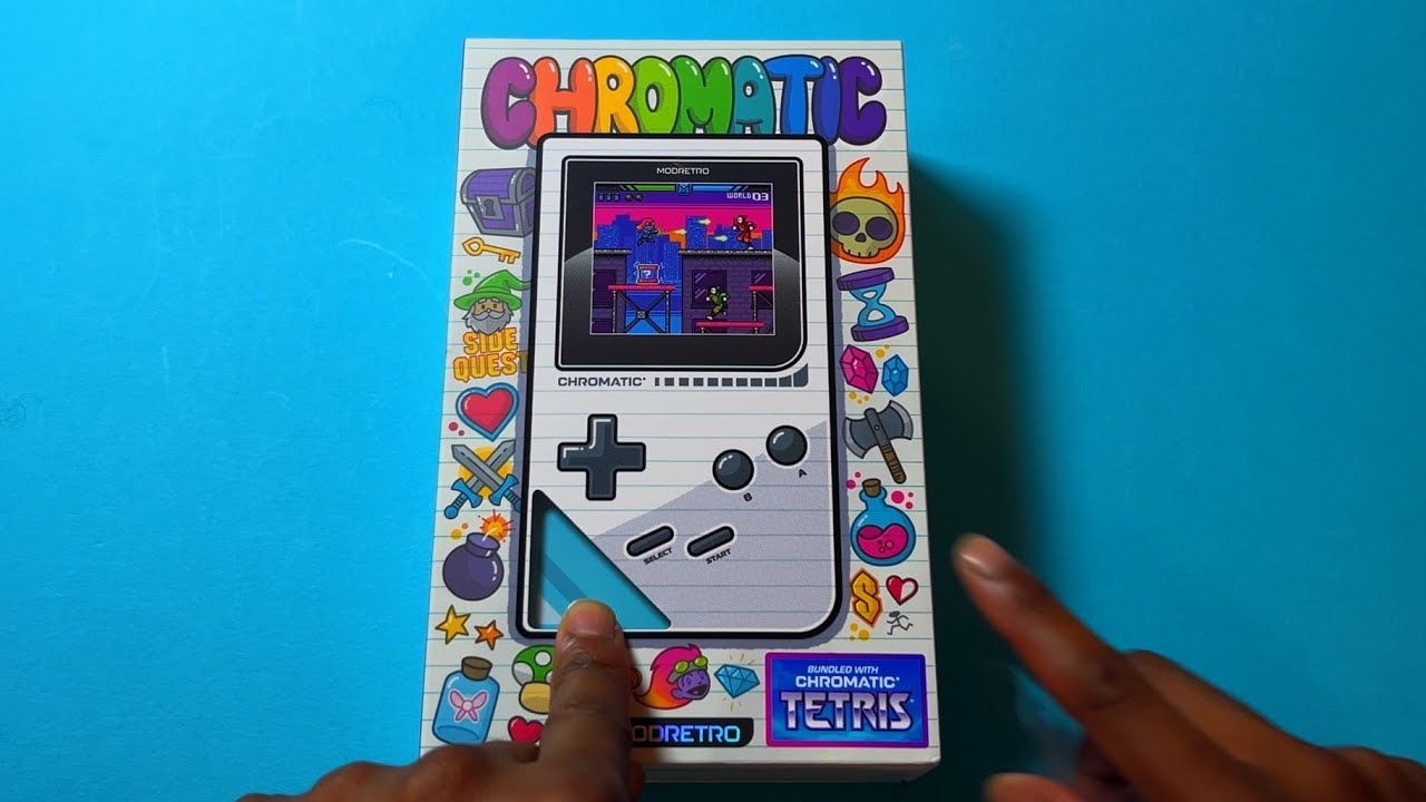 High End Game Boy, созданный как роскошные часы (Modretro Chromatic)