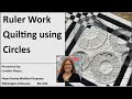 RulerWork Quilting Using Amanda Murphy Every Circle