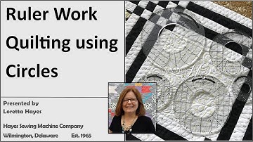 RulerWork Quilting Using Amanda Murphy Every Circle