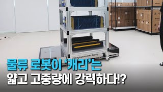 물류 로봇 캐리Carrie는 얇고 강력하다?