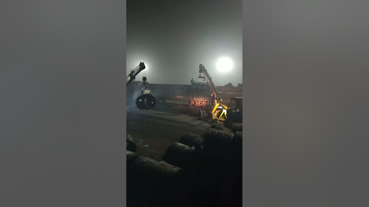 Rake loading at mandhar site. YouTube