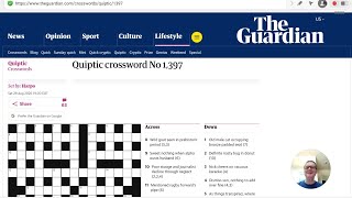 Guardian Quiptic Crossword (No. 1,397) by Harpo