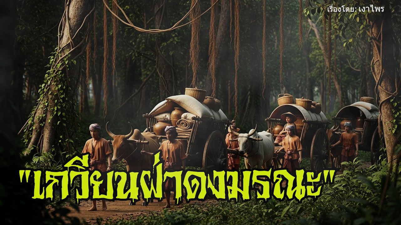 ขบวนเกวียนผ่านดงพญาเย็น