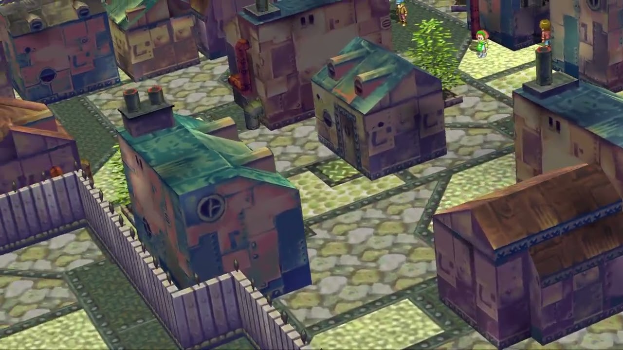 Grandia - Part 1: " Town Of Parm Exploration + 2 Side Quests Completed "