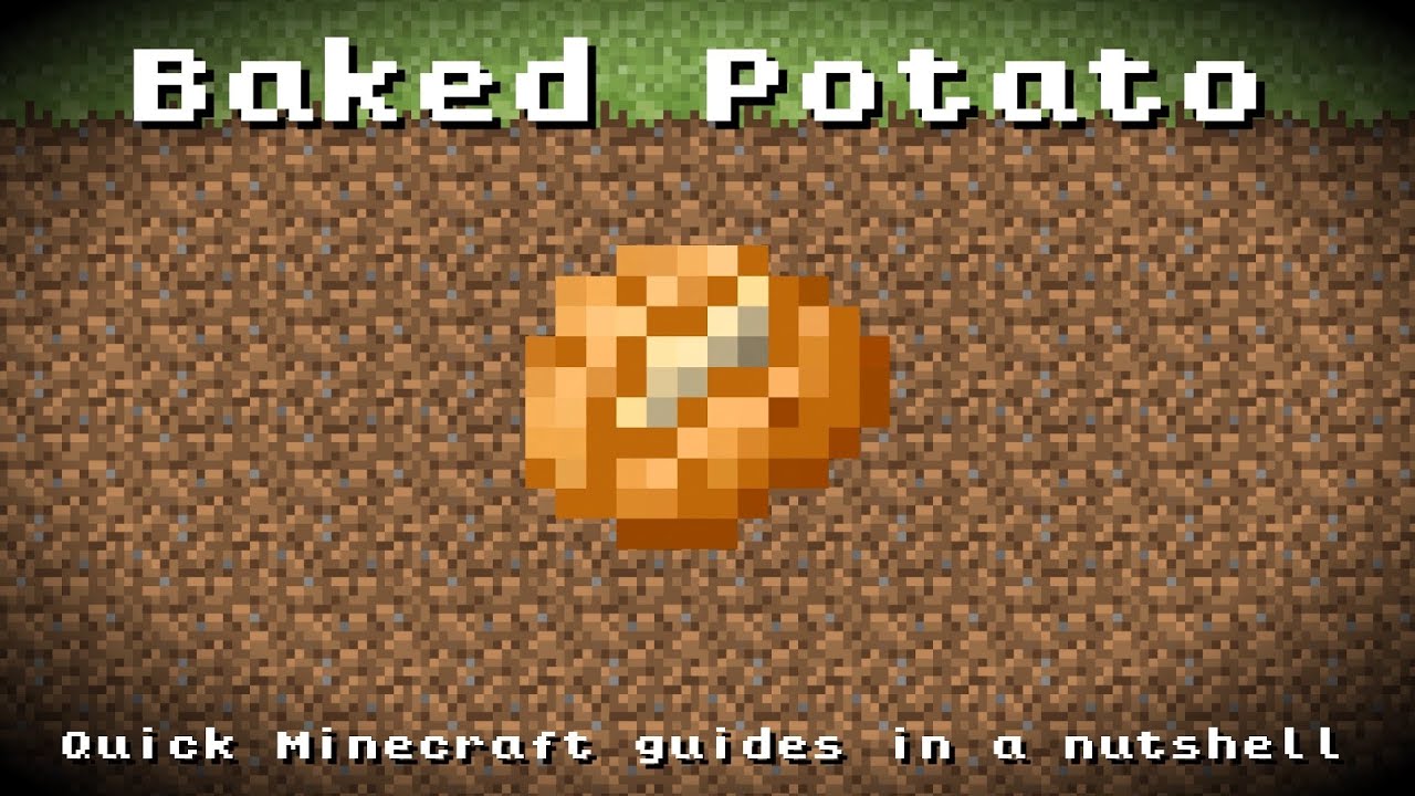 Minecraft Baked Potato Recipe Item Id Information Up To
