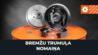 Kā nomainīt Bremžu trumulis - video ceļvedis