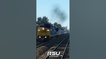 RSU Trains... But They Get Bigger Each Time  #train #railsim #roblox #funny #memes #movieclip
