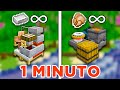 10 FARM di MINECRAFT in 1 MINUTO! - Minecraft Farm Semplici e Veloci