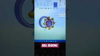 Ball Bearing Assembly #assembly #design #solidworks #mechanical #designer #engineering #shorts