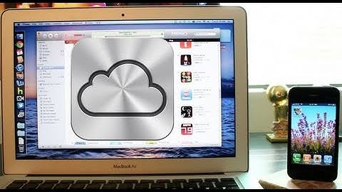 iCloud Demo with iTunes and iPhone