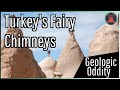 The Geologic Oddity in Turkey; Towering Fairy Chimneys
