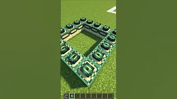 كيف تعمل بوابة الاند بوابة قتال التنين في ماين كرافت Minecraft ماين كرافت Shorts 