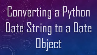 Famous Converting a Python Date String to a Date Object Profile