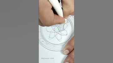 Spirograph Design #spirograph #drawing #artist #artwork #art  #spirographart #asmr #spirographasmr