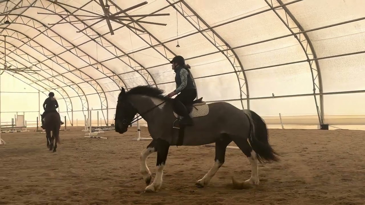 When you lose your stirrup!!! 