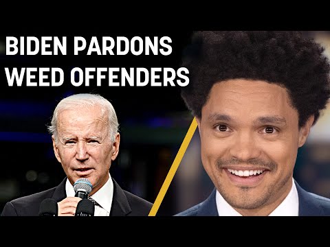 Biden pardons federal marijuana offenders & elon musk wants a "super app" | the daily show