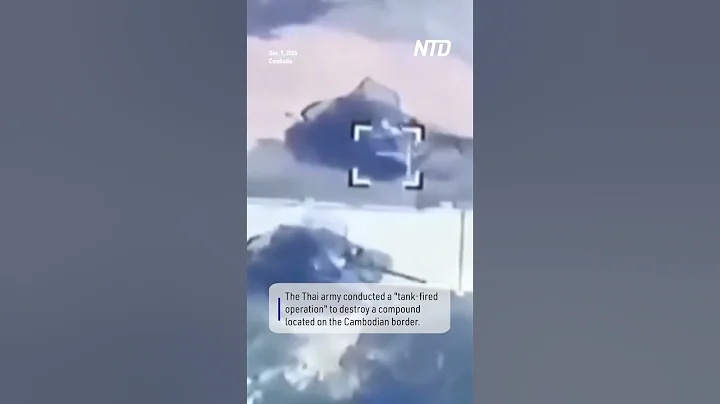 Thai Army Releases Footage Said to Show Tanks Firing Close to Thailand Cambodia Border