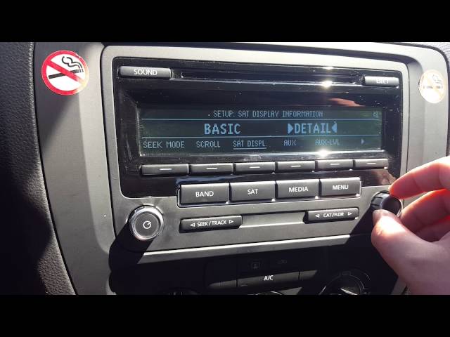 Autoradio RCD 310 Volkswagen Jetta Golf 6 VI Tiguan Touran