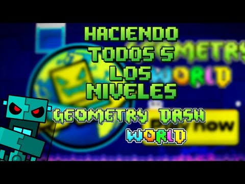 Geometry dash WORLD | todos los niveles #geometrydash #parati #games #gameplay #gameplay #perfectrun