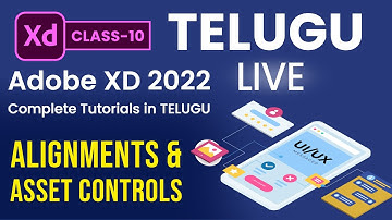 Free Adobe XD Tutorial User Experience Design for Beginners in Telugu- Live Class 10