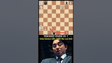 Hardest chess puzzle | Chess tactics