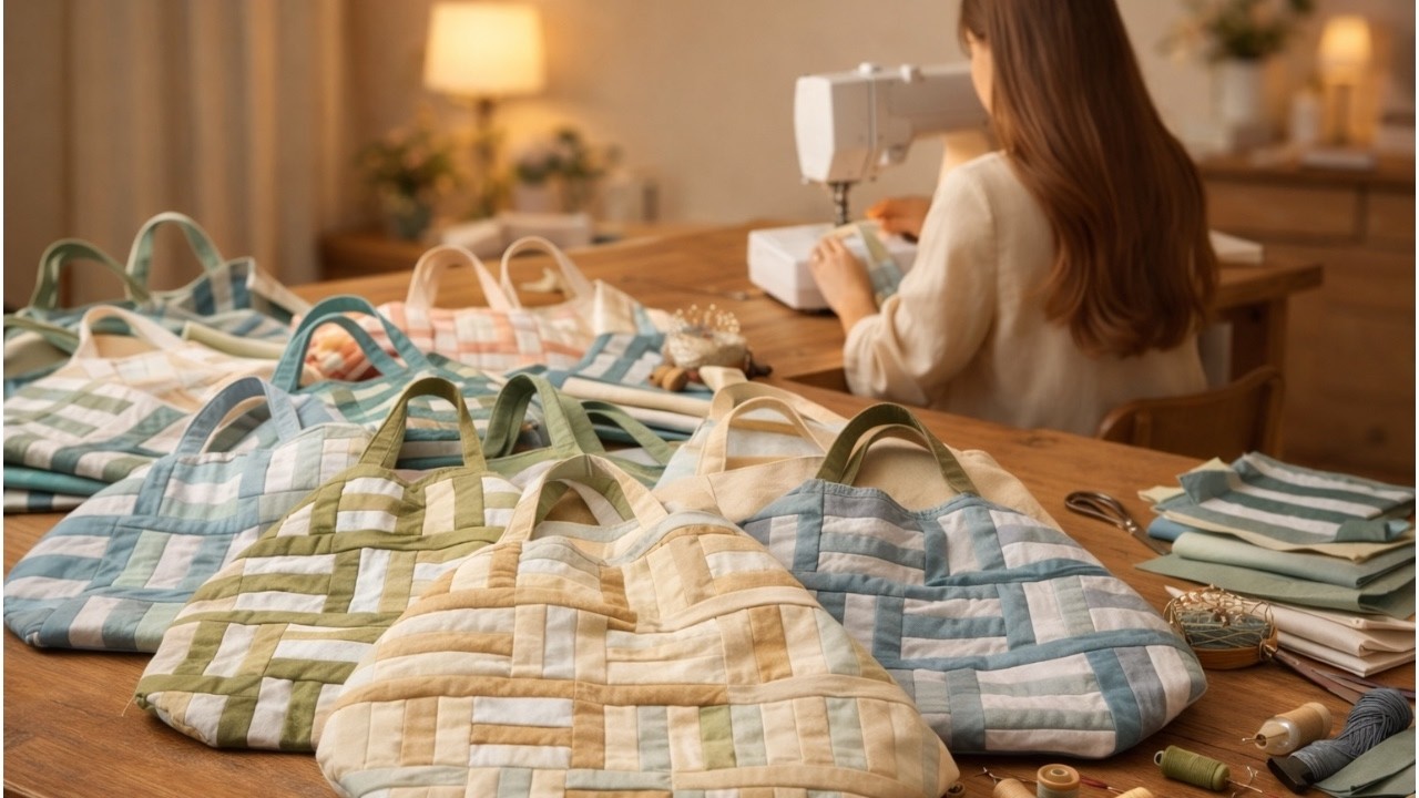 ♻️ Перестаньте выбрасывать обрезки ткани! Сделайте эту сумку вместо обычной