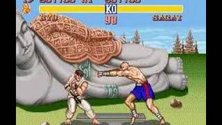 SNES Streetfighter 2 - Ryu vs Sagat