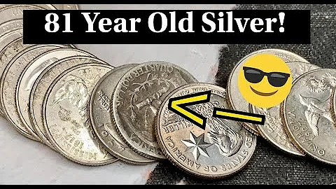 81 Year Old Silver Quarter Found In A Roll