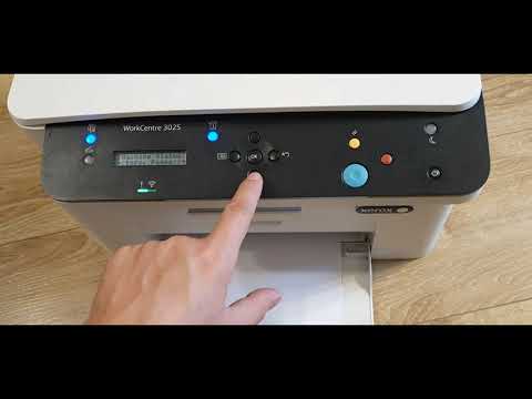 Xerox WorkCentre 3025 disable configuration report printing startup Printer