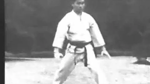 Old Hangetsu shotokan karate kata jka