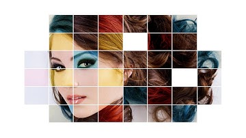 Photoshop Image Effects - Amazing Color Grid Photo Effect