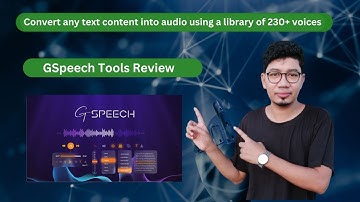GSpeech Appsumo Review | Best AI voice generator Tools | Speechelo Alternative