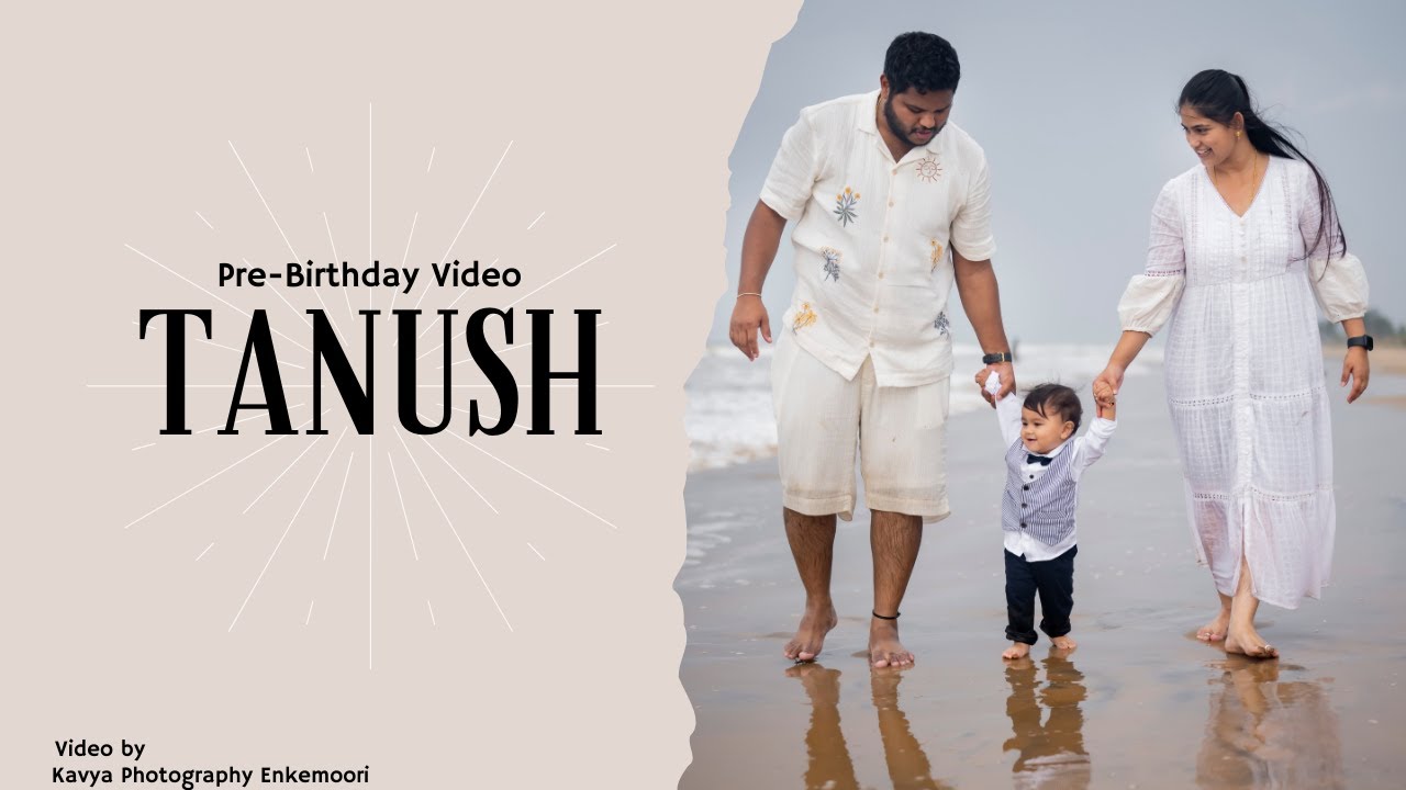 Tanush Pre-Birthday Shoot | Kannayya Song | 2025 | Kavya Photography Enkemoori Hyderabad