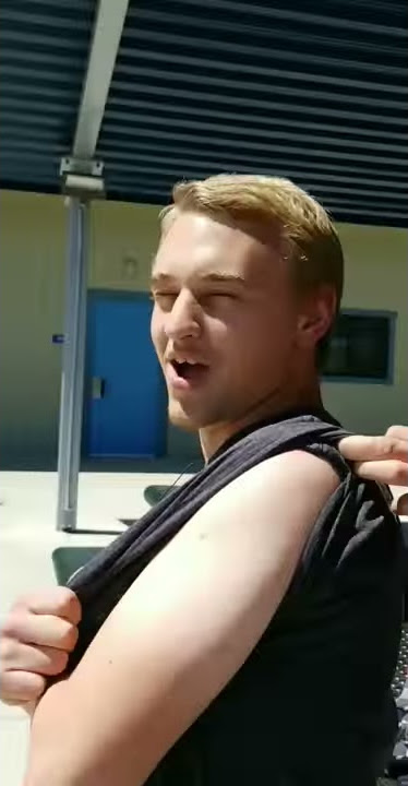 Young blonde slut gets gang banged by black coach